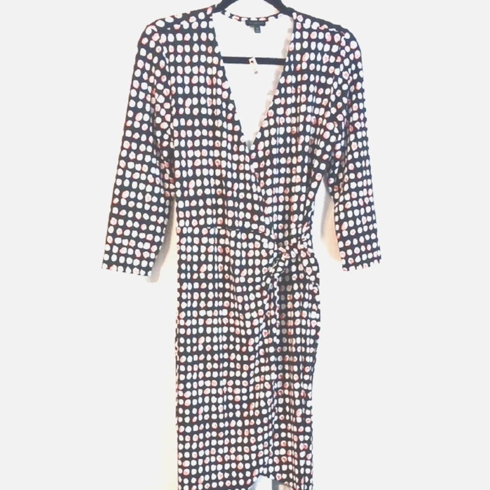 Talbots Wrap Dress in Size Medium (NWT)